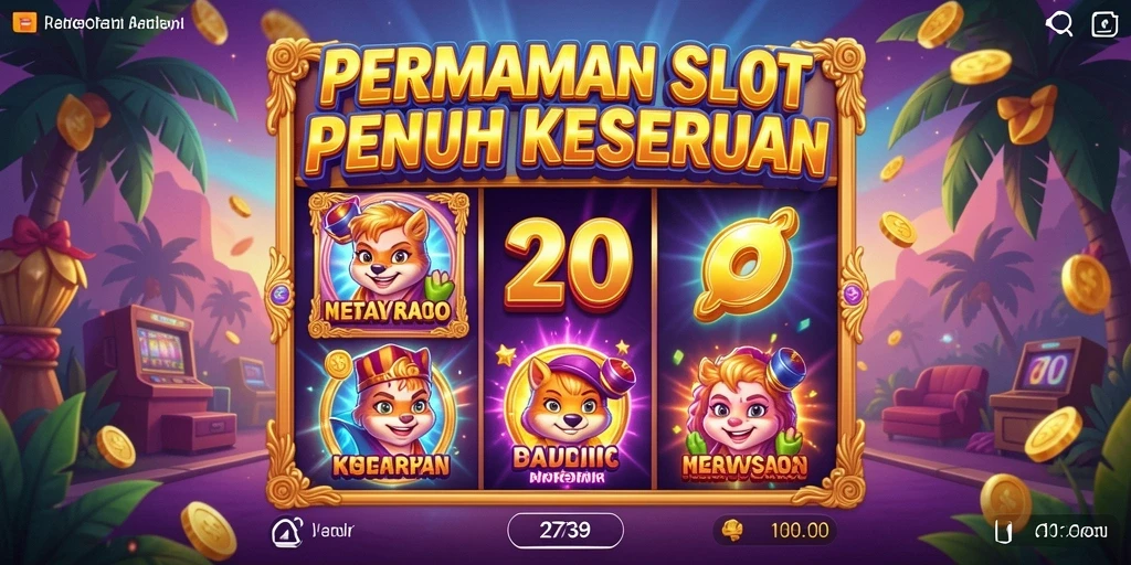 Screenshot gameplay 2739 dengan tema slot menarik.