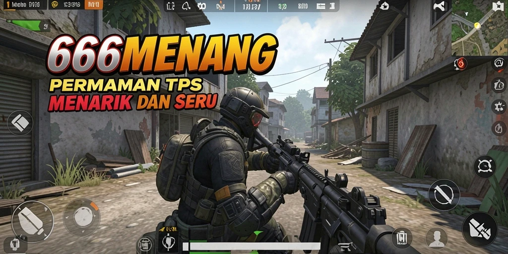 Tangkapan layar dari gameplay TPS yang mendebarkan.