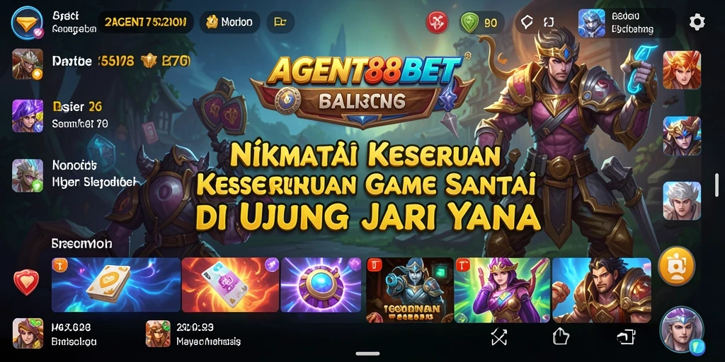 Tangkapan layar AGENT88BET menunjukkan gameplay seru dan menghibur.