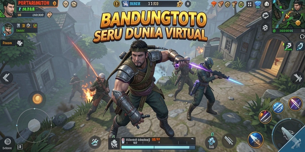 Duel sengit antara karakter dalam BANDUNGTOTO.