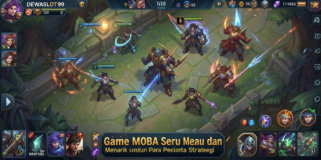 Gameplay seru dan strategis di DEWASLOT99.