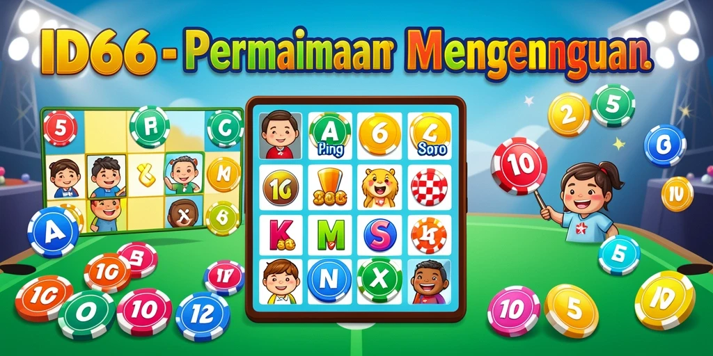 Tampilan gameplay Bingo yang seru dan interaktif di ID66.
