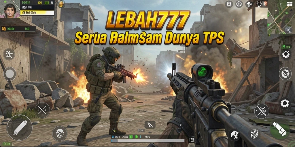 Tampilan gameplay LEBAH777 yang menegangkan dalam TPS.