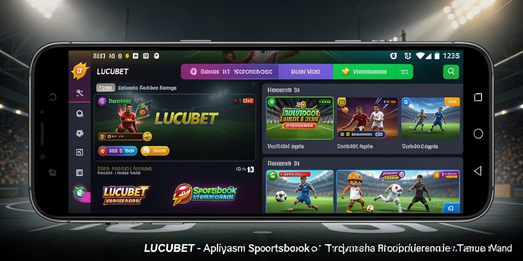 Tampilan gameplay Sportsbook LUCUBET yang menarik dan interaktif.