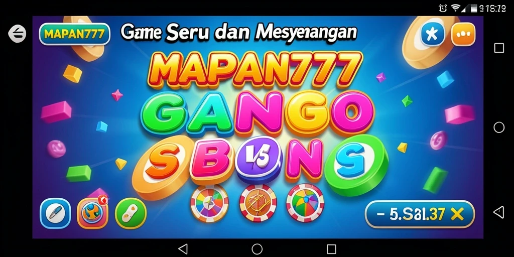 Tampilan gameplay MAPAN777 yang seru dalam permainan Bingo.