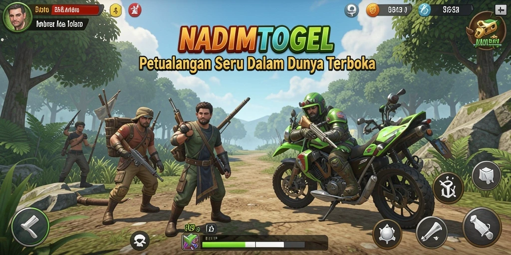 Gameplay seru di dunia terbuka NADIMTOGEL dengan banyak eksplorasi.
