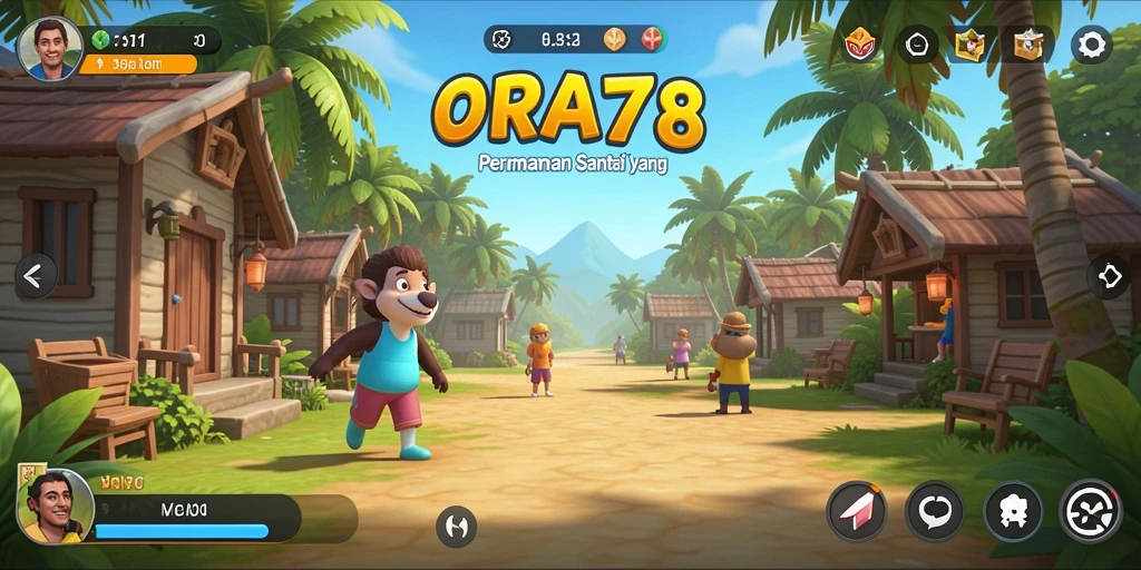 Tangkapan layar menampilkan gameplay menarik dari ORA78.