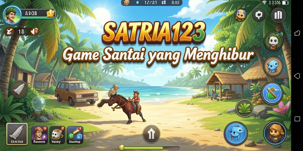 Tampilan gameplay SATRIA123 yang menyenangkan dan interaktif.